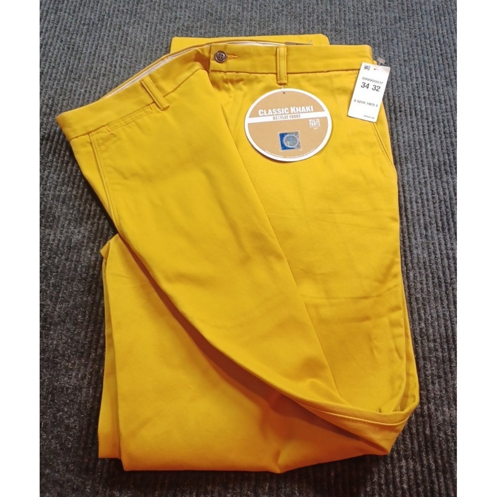Missouri Tigers Mizzou Pants Mens Dockers 34x32 Golf Chino Gameday NCAA SEC